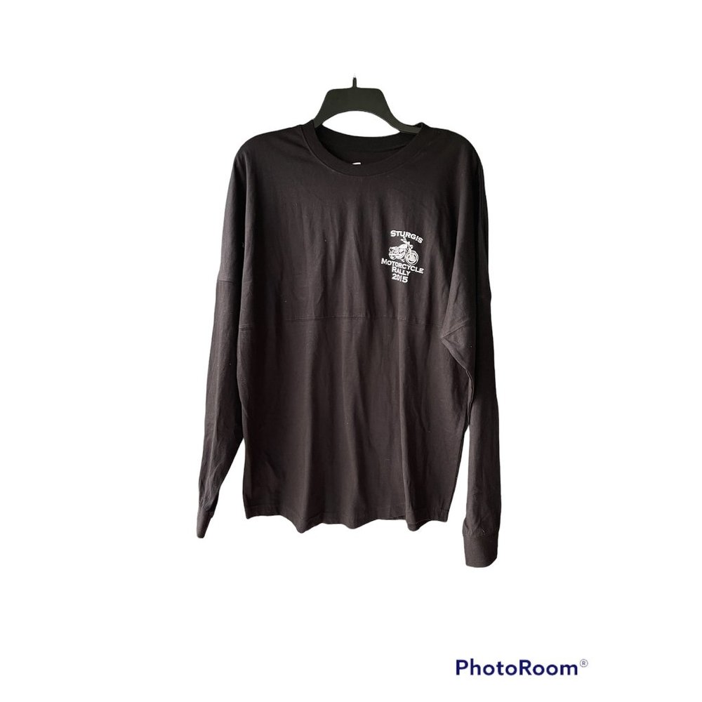 Sturgis 75th Anniversary Black Long Sleeve Shirt sz S
